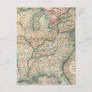 Postale La carte militaire des États-Unis du monde