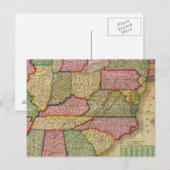 Postale La carte nationale de Mitchell de la République am (Devant / Derrière)