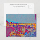 Postale La carte Ponte Vecchio (Devant / Derrière)