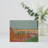 Postale La carte Ponte Vecchio (Debout devant)