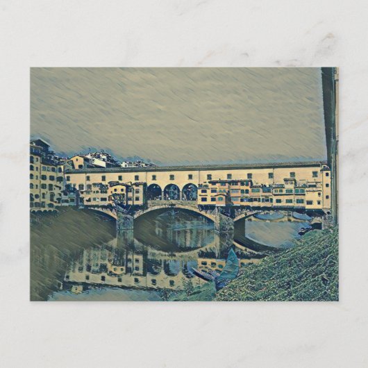 Postale La carte Ponte Vecchio (Devant)