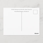 Postale La carte Ponte Vecchio (Dos)