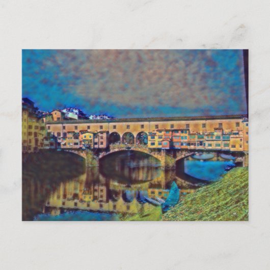 Postale La carte Ponte Vecchio (Devant)
