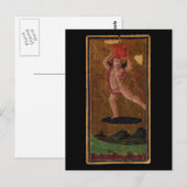 Postale La carte Sun Tarot (Devant / Derrière)