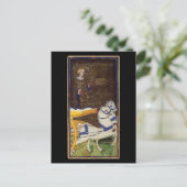 Postale La carte Tarot Chariot (Debout devant)