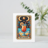 Postale La Carte Tarot Cocktail (Debout devant)