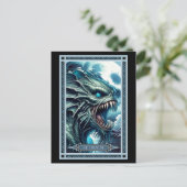 Postale La carte Tarot Créature (Debout devant)