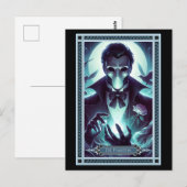 Postale La carte Tarot fantôme (Devant / Derrière)