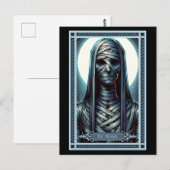 Postale La carte Tarot maman (Devant / Derrière)