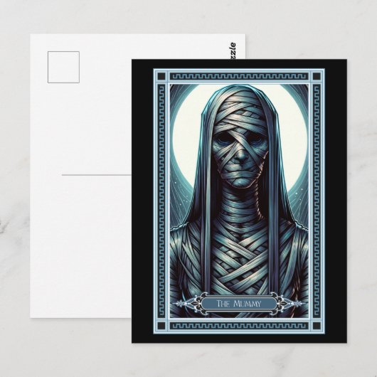 Postale La carte Tarot maman (Devant / Derrière)