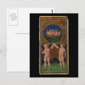 Postale La carte World Tarot (Devant / Derrière)