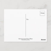 Postale La Distance Sociale Est Pour Les Oiseaux Carte Pos (Dos)