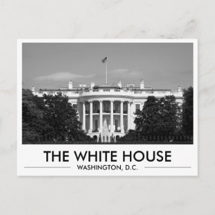 Postale La Maison Blanche Washington DC Photo Cadeau Carte