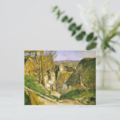 Postale La Maison de l'homme pendu par Paul Cezanne Carte  (Debout devant)