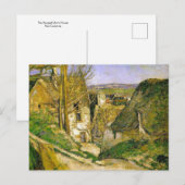 Postale La Maison de l'homme pendu par Paul Cezanne Carte  (Devant / Derrière)