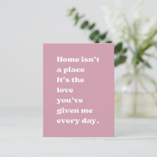 Postale La Maison Est Un Citadin D'amour Carte De Grand-mè