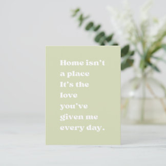 Postale La Maison Est Un Citations D'amour Carte De Grand-