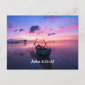 Postale La Vérité Vous Affranchit Carte de Mémorisation Bi (Dos)