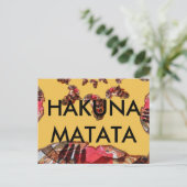 Postale L'Afrique en mouvement : Carte Kaleidoscope (Debout devant)