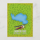 Postale Lagoa do Fogo São Miguel Azores carte (Devant)