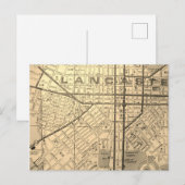 Postale Lancaster, PA Carte Vintage (Devant / Derrière)