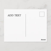 Postale L'ancienne carte des Etats-Unis (Dos)