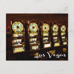 Postale Las Vegas, Nevada Casino Machines à sous Carte pos