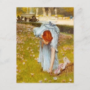 Postale Lawrence Alma Tadema Spring in the Garden Carte po