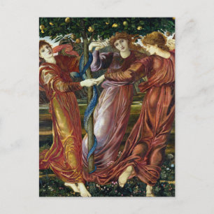 Postale Le Jardin des Hesperides, Burne-Jones Carte postal