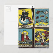 POSTALE LE JEU DE CARTE ILLUMINATI (Devant / Derrière)