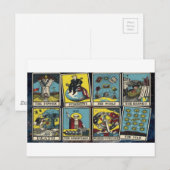 POSTALE LE JEU DE CARTE ILLUMINATI (Devant / Derrière)