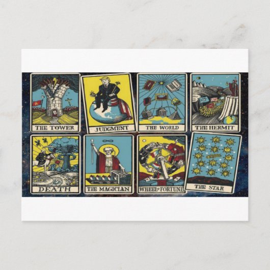 POSTALE LE JEU DE CARTE ILLUMINATI (Devant)