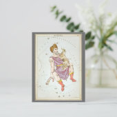 Postale Le miroir de l'Ukraine, la carte céleste de l'astr (Debout devant)