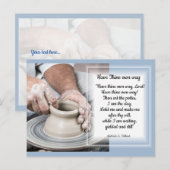 Postale Le Potter au travail Carte (Devant / Derrière)