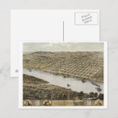 Postale Leavenworth Kansas - Carte historique (Devant / Derrière)