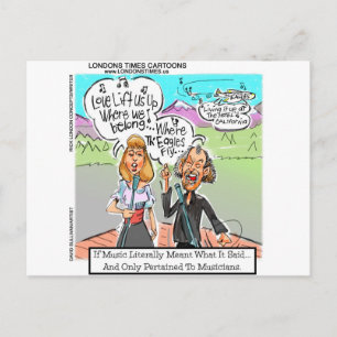 Postale Les aigles volent-ils ? Mugs drôles T-shirts Carte
