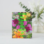 Postale Les amis sont Fleurs ... carte    postalePC78 (Debout devant)