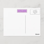 Postale Les Dix Commandements - Coucher de soleil #3 Carte (Dos)