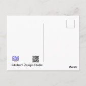 Postale Les Fleurs D'Été Se Font Bien Bientôt Carte Postal (Dos)