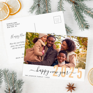 Postale Lettre tendance Carte de vœux Nouvel An