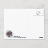 Postale L'Hiver À Los Angeles Carte Postale! (Dos)