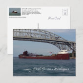 Postale L'honorable James L. Oberstar Port Huron Carte pos (Devant / Derrière)