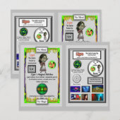 Postale Ligee Présente la Carte à Collectionner de Livermo (Devant / Derrière)