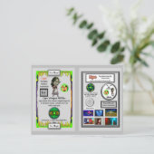 Postale Ligee Présente la Carte à Collectionner de Livermo (Debout devant)