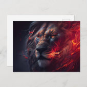 Postale Lion Rouge-kaarten Briefkaart (Voorkant / Achterkant)