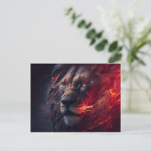 Postale Lion Rouge-kaarten Briefkaart (Staand voorkant)