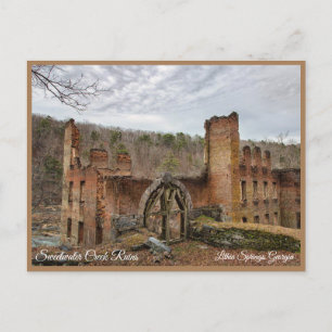 Postale Lithia Springs Sweetwater Georgia USA Carte postal