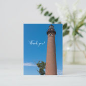 Postale Little Sable Point Light Carte de remerciement (Debout devant)
