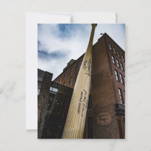 Postale LOUISVILLE KENTUCKY GIANT BASEBALL BAT Carte posta