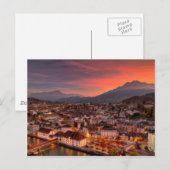 Postale Lucerne Suisse HDR Beaux-Arts Imprimer Carte posta (Devant / Derrière)